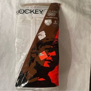 Jockey Classic Briefs 36 White 3 Pack 1971 New Sealed Mens Underwear Vintage